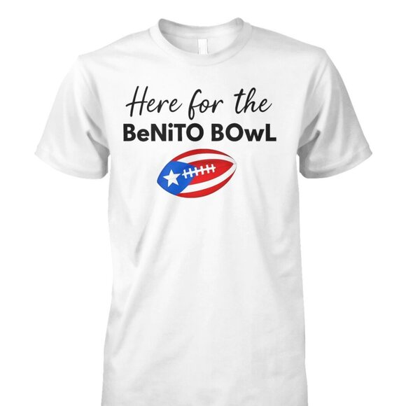 Here For The Benito Bowl Bad Bunny Shirt 141 - Picture 1 of 5
